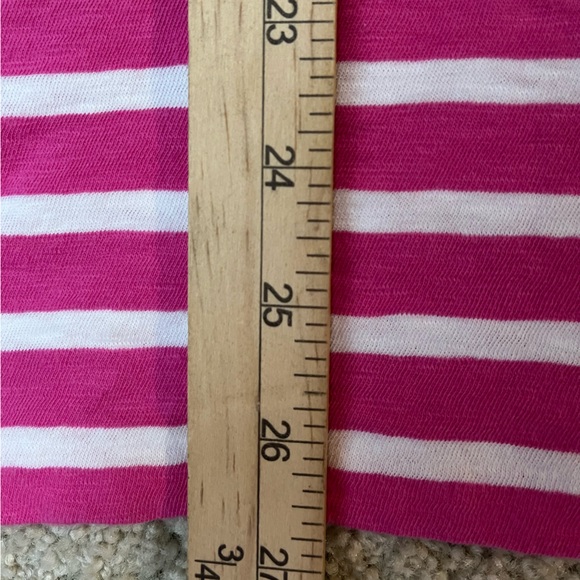 Ralph Lauren Sport Top Bright Pink Striped Boatneck Long Sleeve T Shirt Size XL - Picture 6 of 6